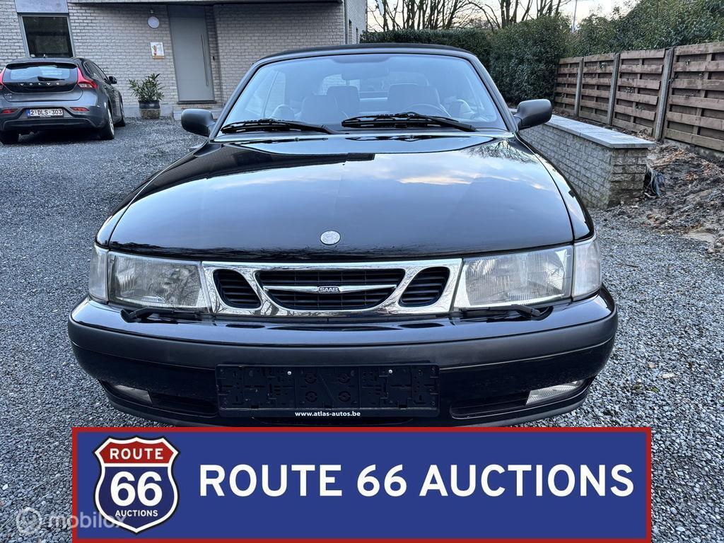 Saab 9-3 Cabriolet | 1998 | Route 66 Auctions, Autos, Achat, Entreprise, Boîte manuelle, Autre carrosserie