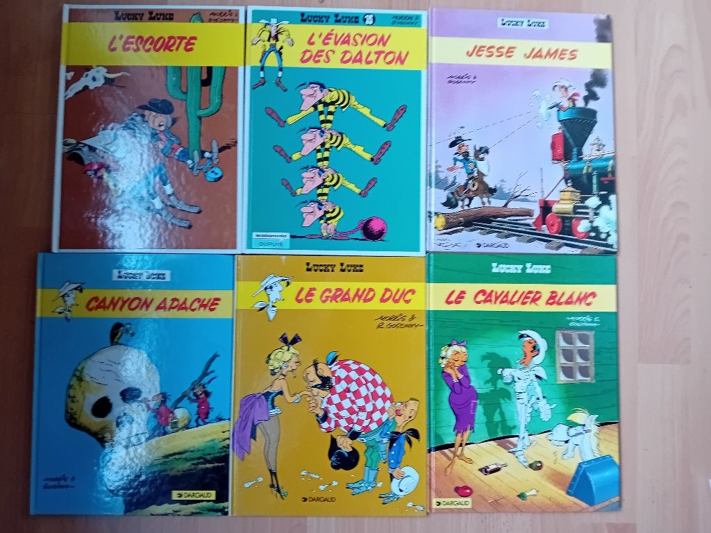 Bande dessinée Lucky Luke - collection, Plusieurs BD, Enlèvement ou Envoi, Comme neuf
