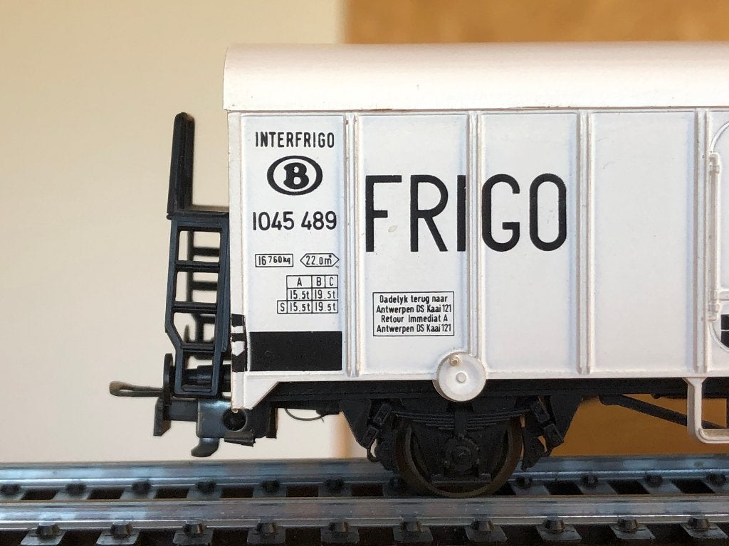 LILIPUT 22190 SNCB WAGON I FRIGORIFIQUE HO, Hobby & Loisirs créatifs, Envoi, Wagon, Liliput