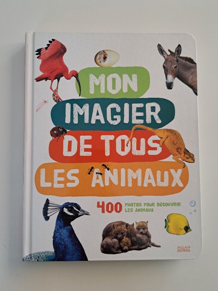 Mon Imagier de tous les animaux, Enlèvement ou Envoi, Comme neuf, Milan Jeunesse, Garçon ou Fille