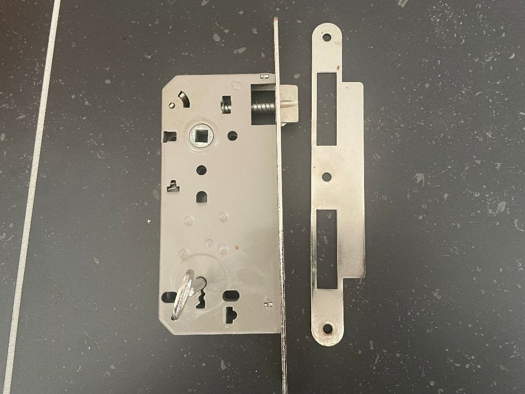 Serrure de porte intérieure, Bricolage & Construction, Enlèvement, Comme neuf, Clé