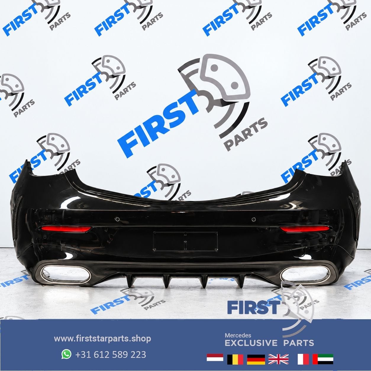 CLE C236 BUMPER A236 W236 CLE53 AMG ACHTERBUMPER CLE KLASSE, Arrière, Utilisé, -, -