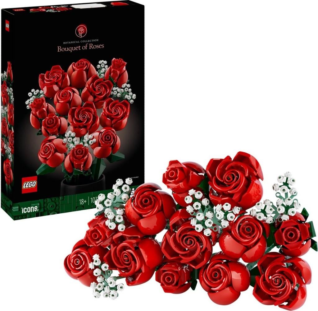 LEGO Icons Rozenboeket - Botanical Collection - 10328, Enlèvement ou Envoi, Utilisé, Ensemble complet, Lego