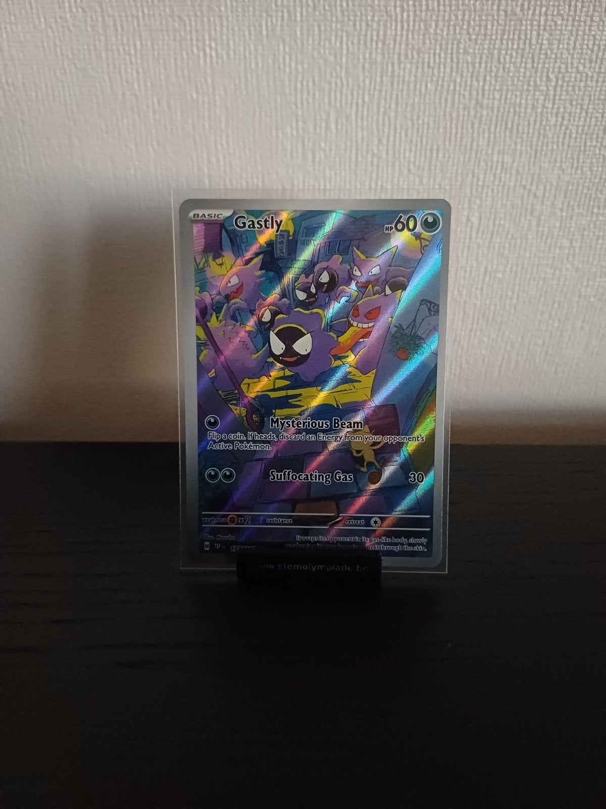 Gastly (TEF 177), Enlèvement ou Envoi