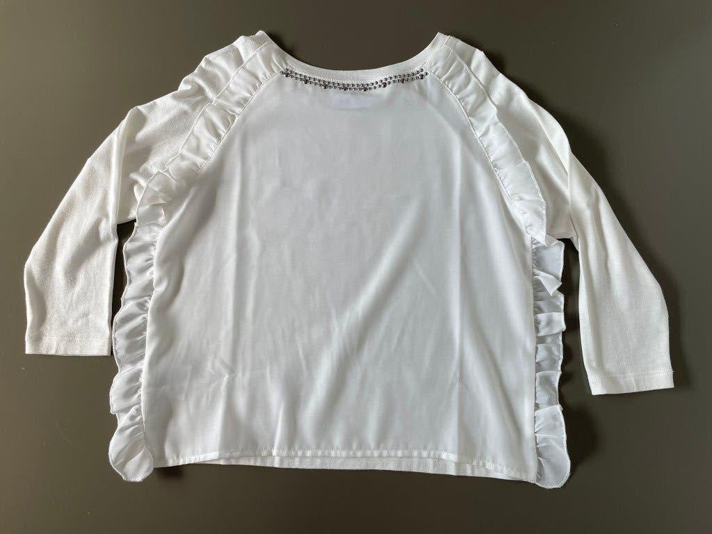 Witte blouse Pinko – 128 / 8j, Neuf, Enlèvement ou Envoi, Pinko, Chemise ou Chemisier