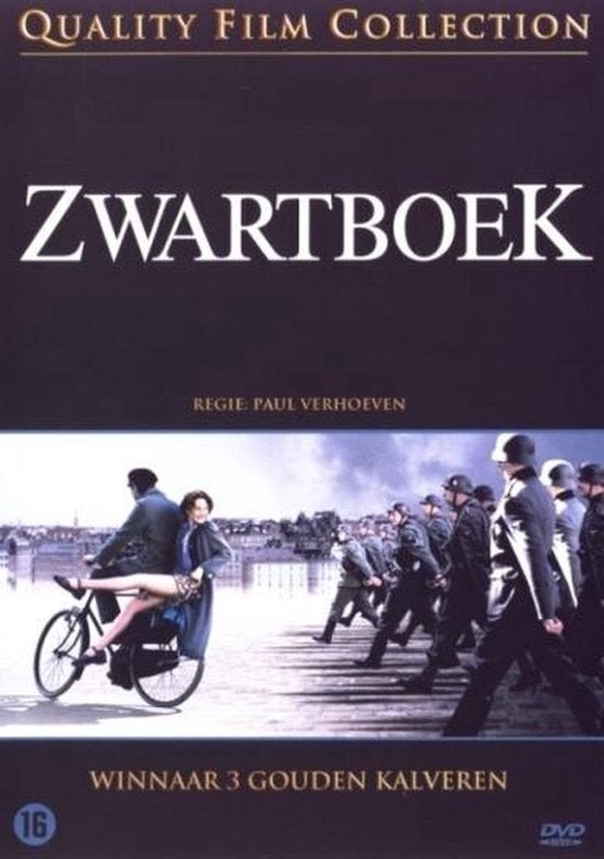 Zwartboek met Carice van Houten, Halina Reijn, Thom Hofman., 2000 tot heden, Vanaf 16 jaar, Zo goed als nieuw, Oorlog
