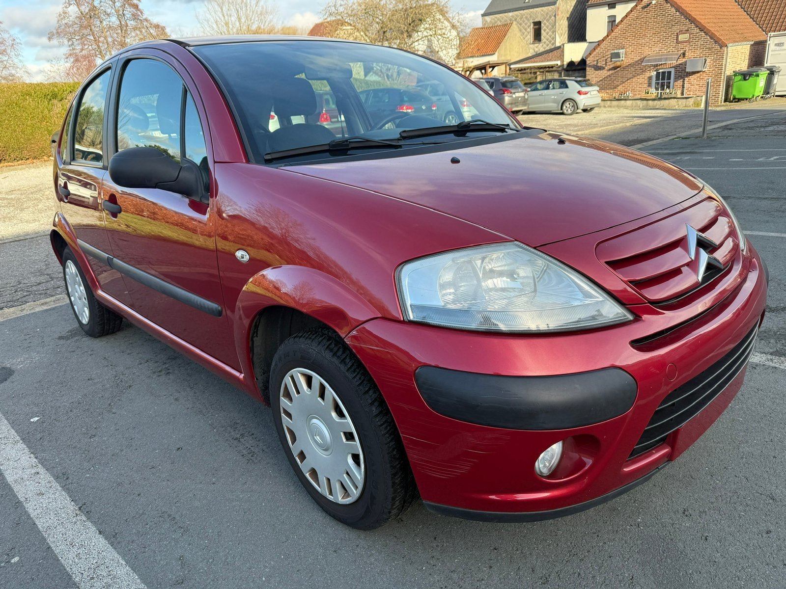 Citroen C3 1.1i !!!88000km!!!, Autos, Rouge, Achat, Entreprise, Boîte manuelle