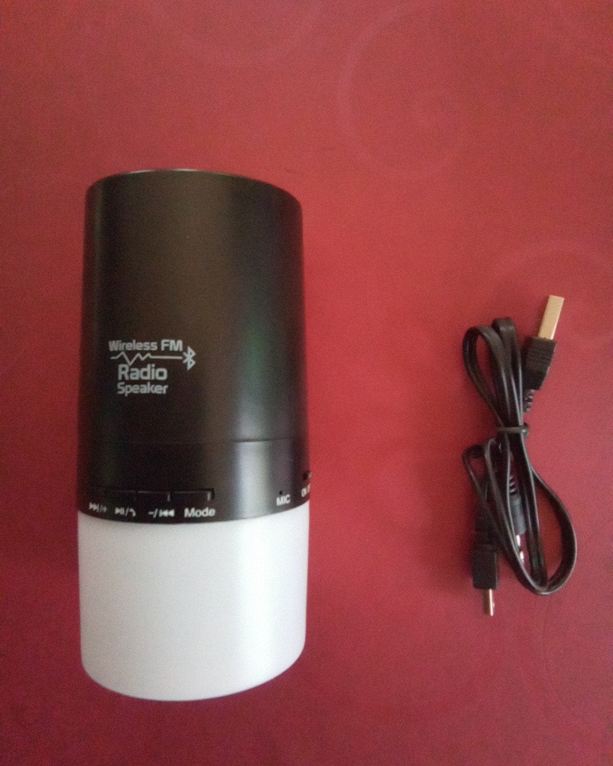 Draadloze FM radio speaker Bluetooth, Bluetooth, Ophalen of Verzenden, Nieuw, Slimme speaker