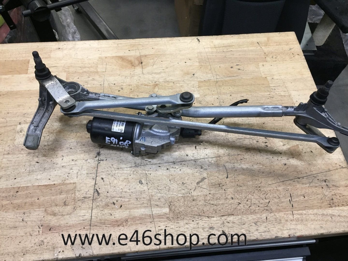 Ruitenwisser mechaniek BMW E90 E91, Gebruikt, -, -, Ophalen of Verzenden