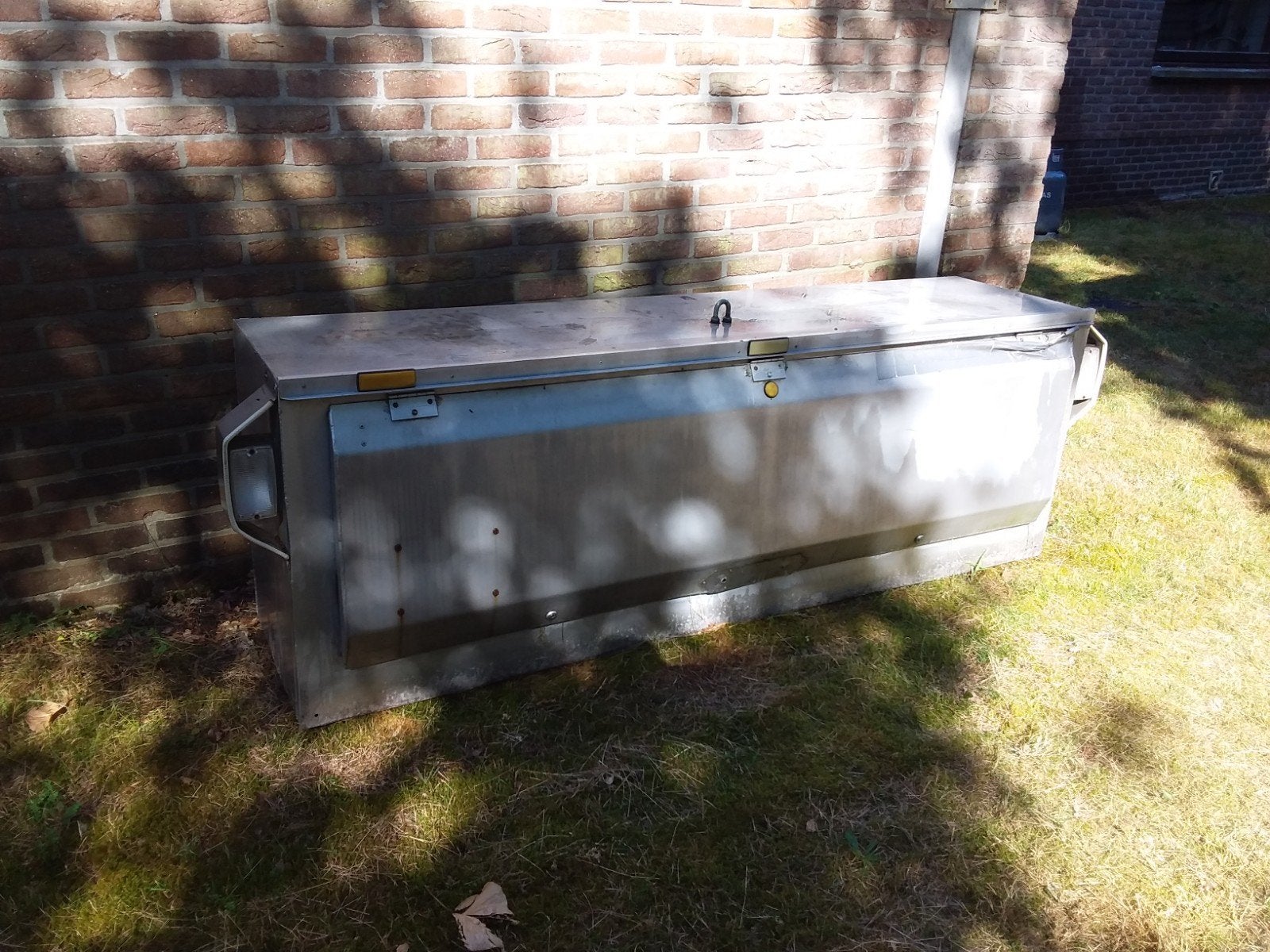 Kofferbak aluminium voor mobilhome, Caravans en Kamperen, Ophalen