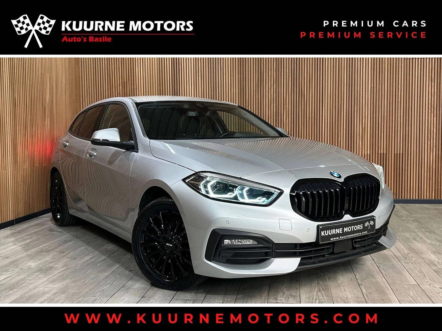 BMW 1 Serie 116 dA Alu17"/Leder/Led/Gps/Dab/Cruise/Carplay *, Auto's, 1940 kg, 1 Reeks, Gebruikt, 116 pk