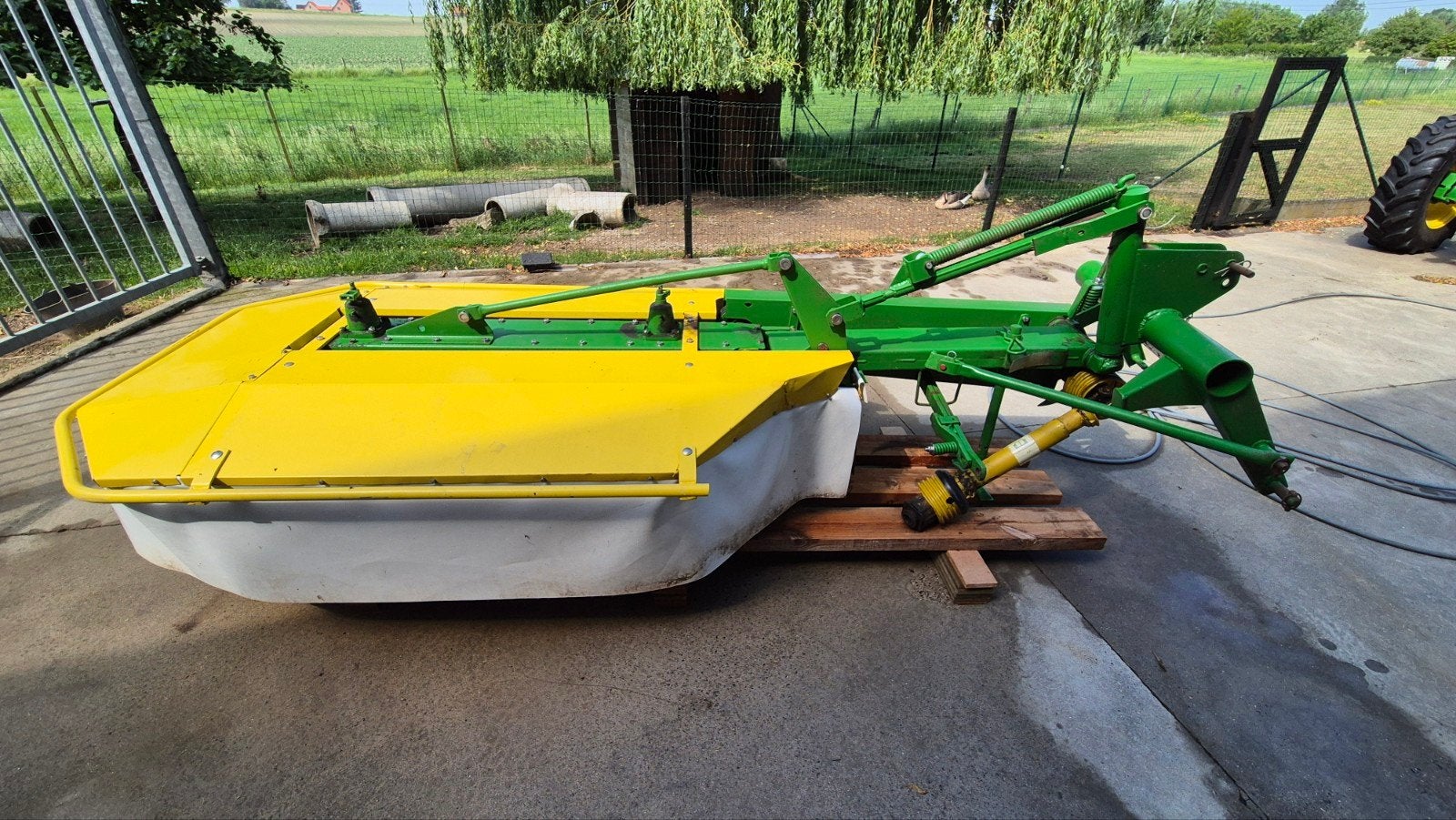 Maaier pz210, Ophalen
