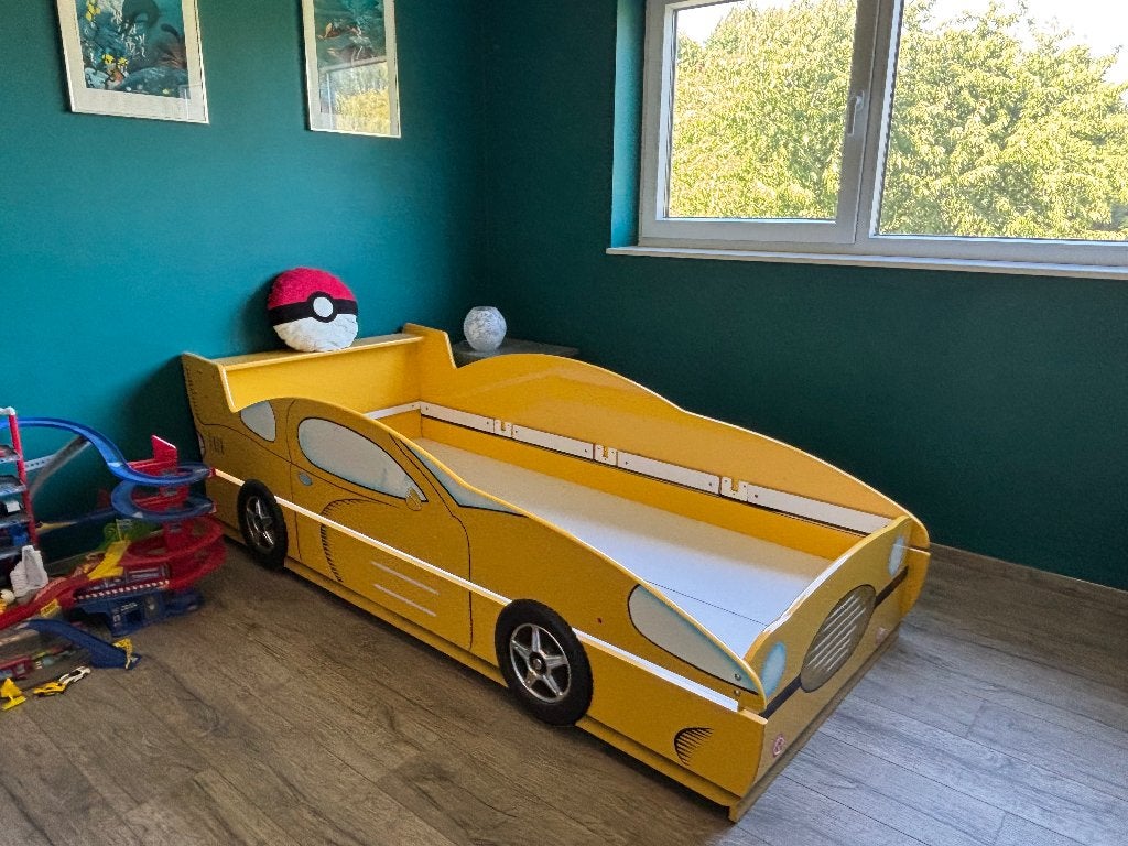 Lit voiture 1 personne (90/200), Maison & Meubles, 90 cm, Autres couleurs, Une personne, Enlèvement