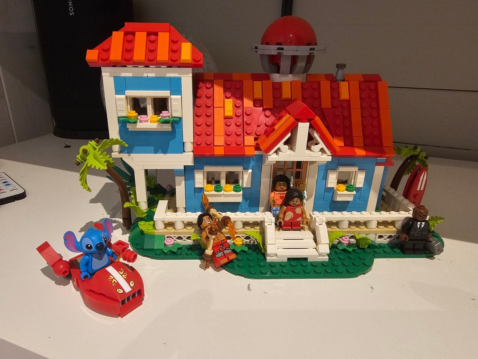 Lilo & Stitch LEGO strandhuis, Ophalen, Lego