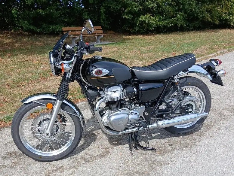 Kawasaki W800  2026  721km Garantie / Assistance -> 2030, Motos, ABS, Occasion, 773 cm³, 2 cylindres