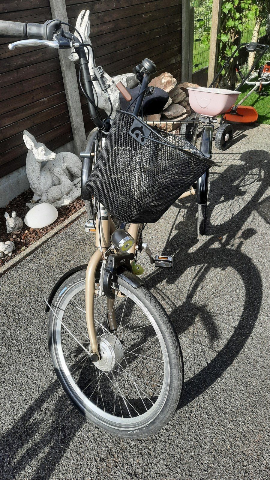 Driewieler met elektrische ondersteuning, Enlèvement