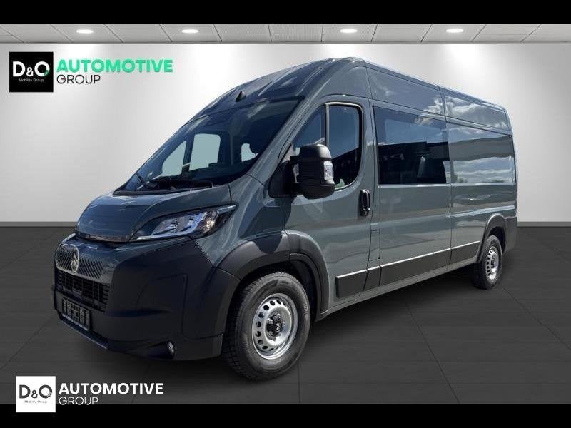 Citroen Jumper L3 Dubbele Cabine | auto airco | GPS | camera, Auto's, Jumper, 180 pk, 2 deurs, Zilver of Grijs