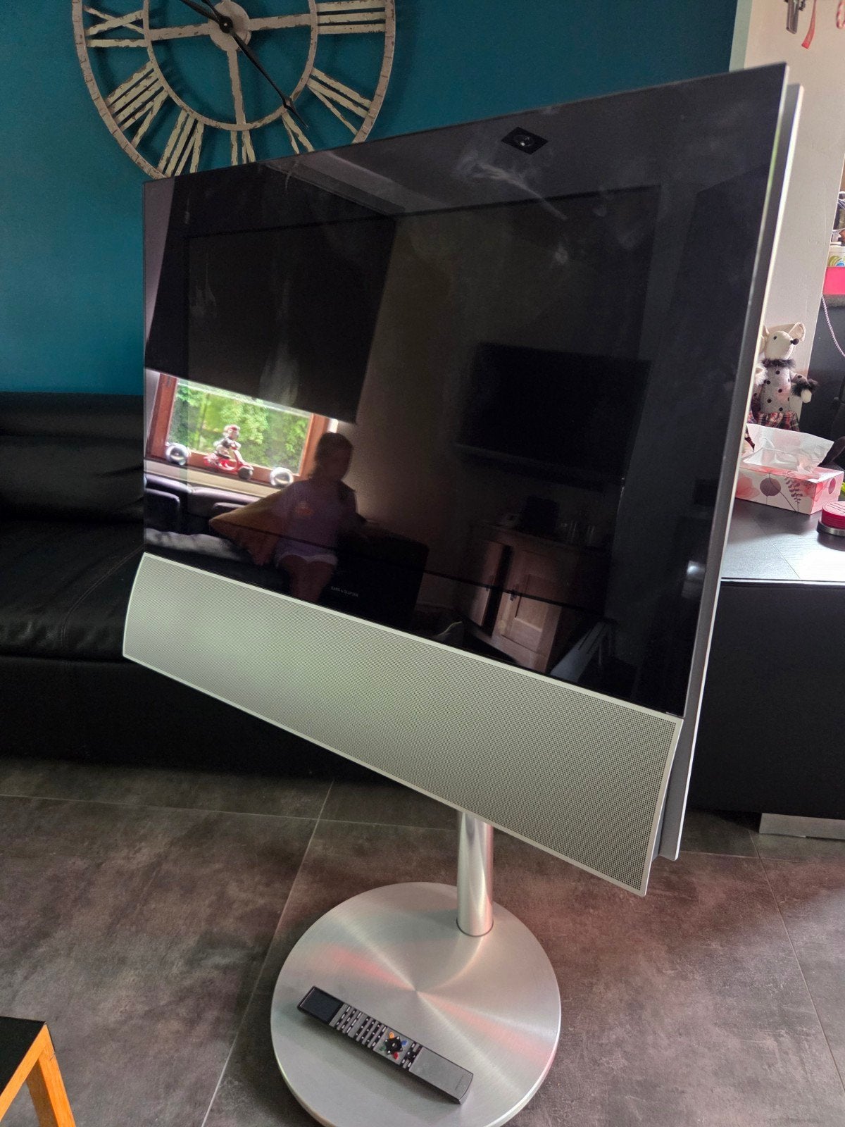 Bang & Olufsen BeoCenter 6-26 TV + gemotoriseerde standaard, Audio, Tv en Foto, Ophalen