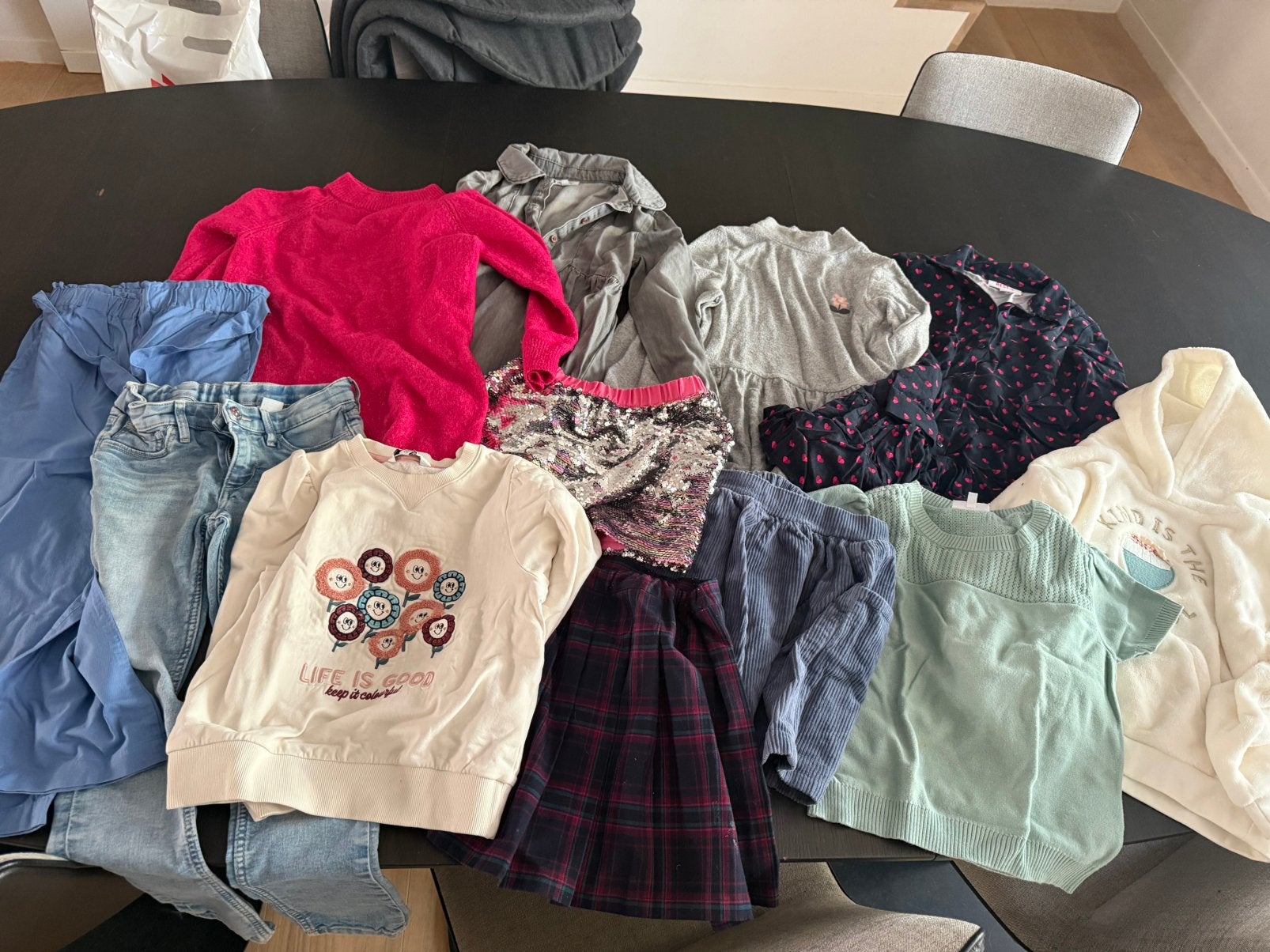 Kledij maat 128 pakket, Kinderen en Baby's, Ophalen of Verzenden, Gebruikt, Meisje, Overige typen