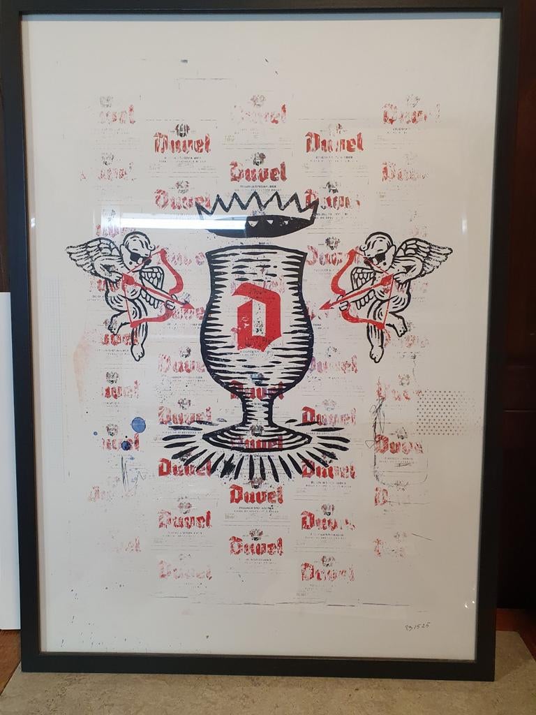 Duvel affiches, Collections, Marques de bière, Enlèvement, Duvel