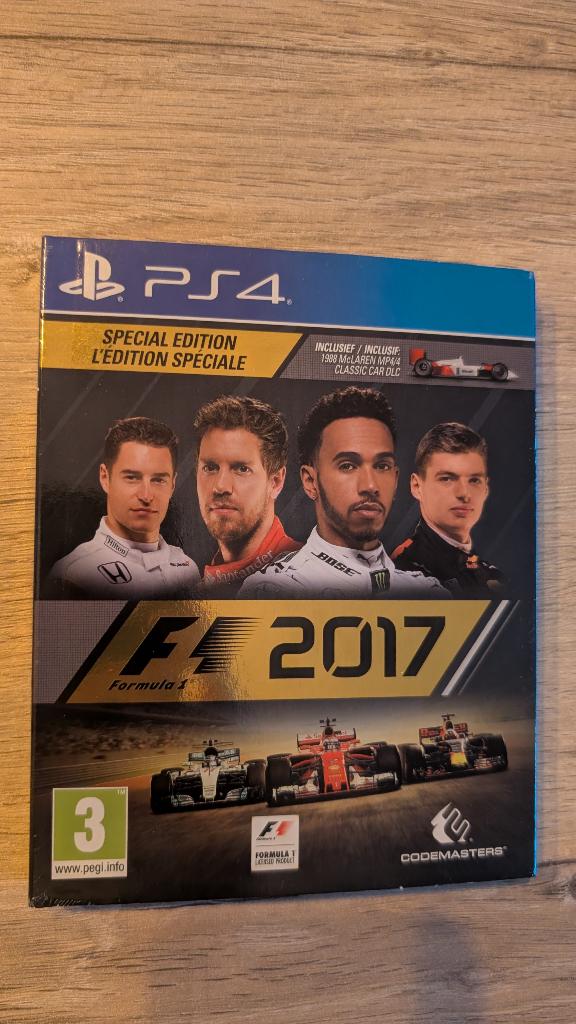 F1 2017 Special Edition – PS4, Games en Spelcomputers, Games | Sony PlayStation 4, Zo goed als nieuw, Simulatie, 2 spelers, Vanaf 3 jaar