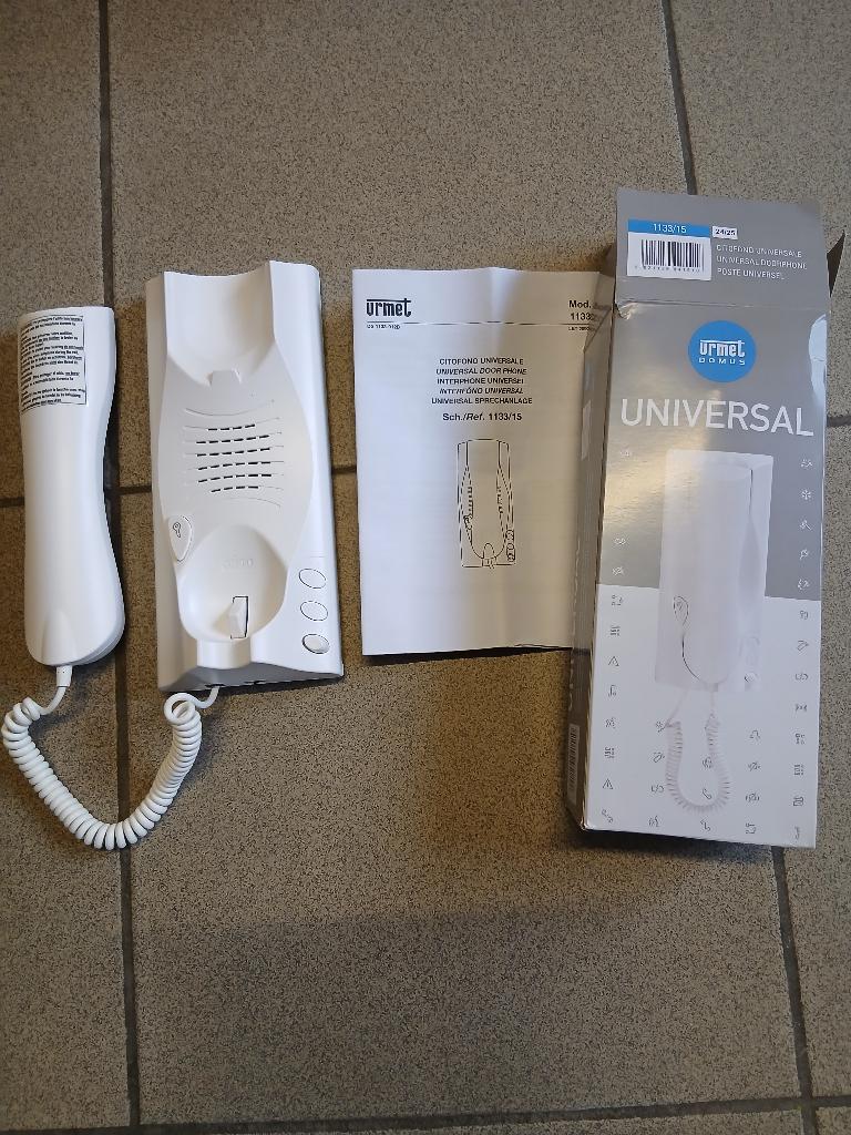 urmet universele binnenpost parlefoon, Ophalen of Verzenden