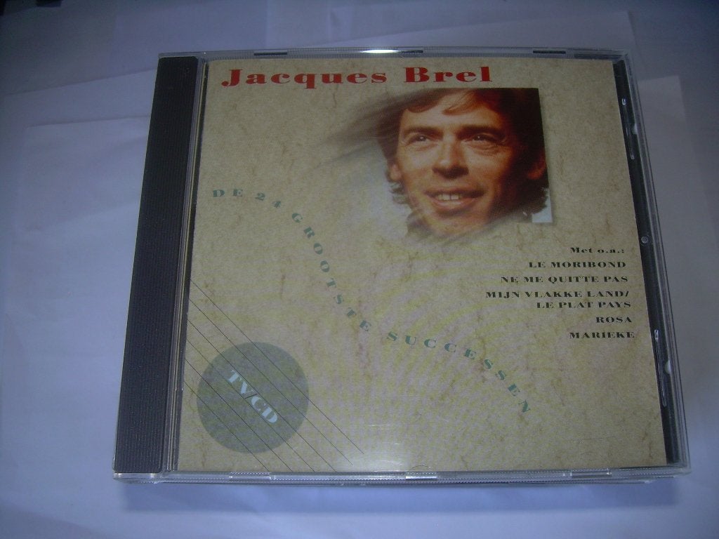 CD - JACQUES BREL - 21 SUCCESSEN, Ophalen of Verzenden, Zo goed als nieuw, Album, Eerste persing