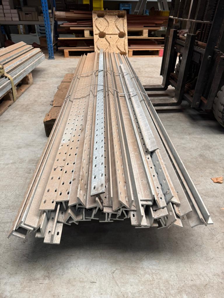 T profiel 50x50 gegalvaniseerd, Doe-het-zelf en Bouw, Metalen, Ophalen, Zo goed als nieuw
