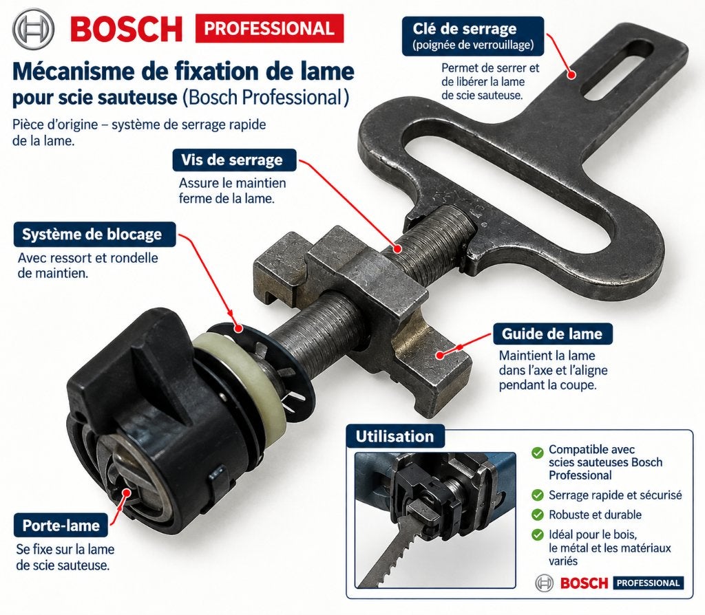 Bosch Pro GST 14,4V-LI Sans-Fil • Excellent État + Lames, Moins de 600 watts, Moins de 30 mm, Enlèvement, Utilisé