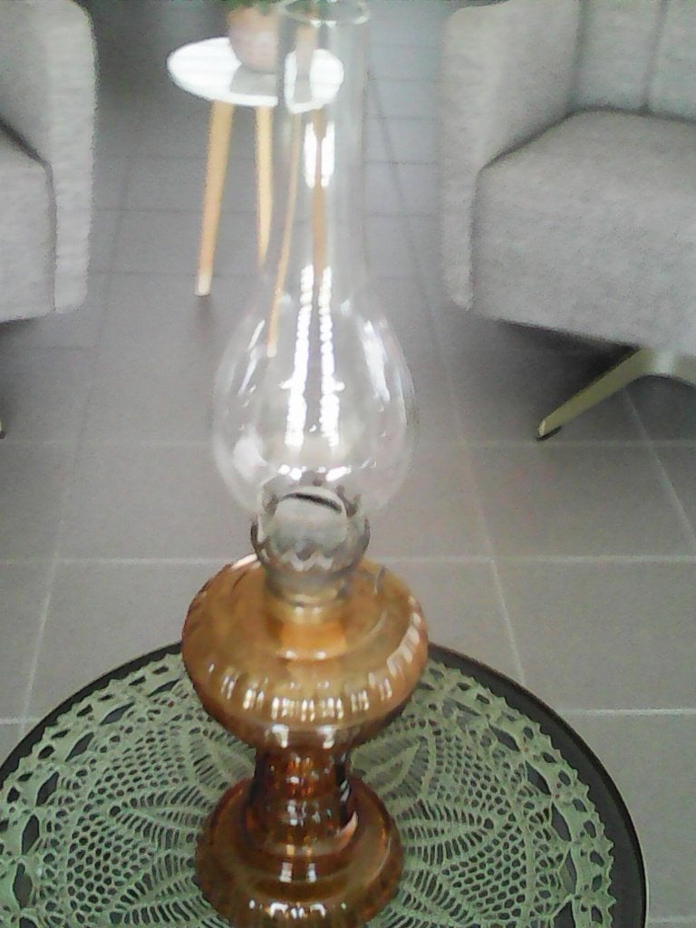petroleum lamp, Ophalen