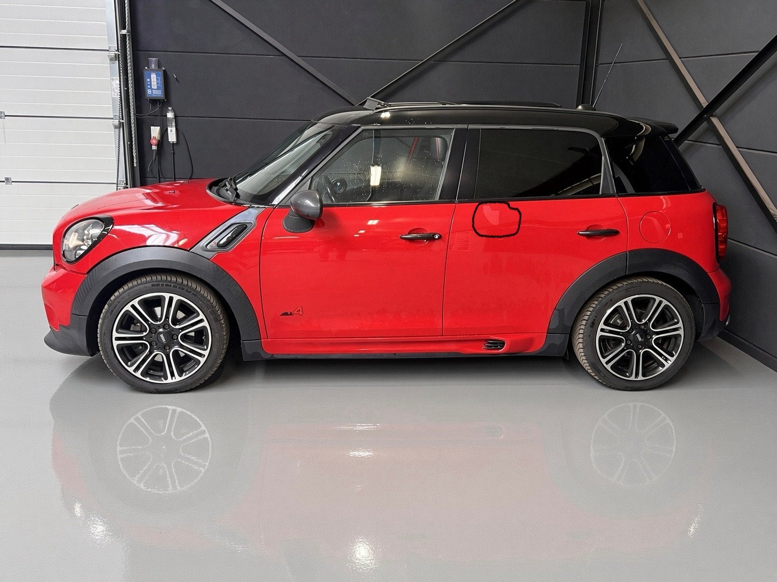 Mini countryman 4x4 1.6 benzine automaat, bj2014, 185.000km, Auto's, Automaat, Euro 5, 1600 cc, Leder