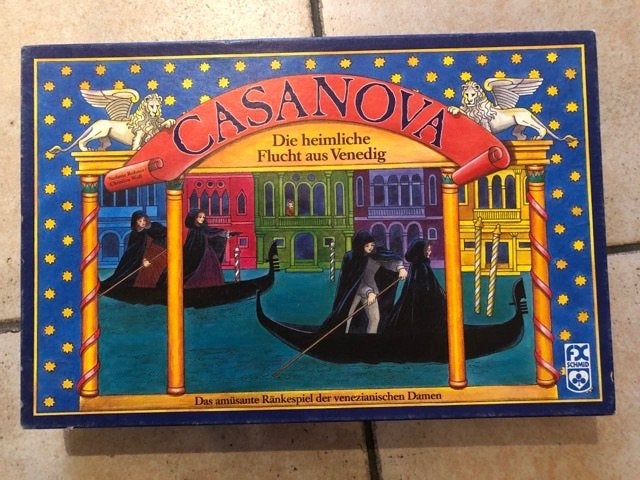 CASANOVA - beau jeu vintage FX Schmid - nickel, Enlèvement ou Envoi