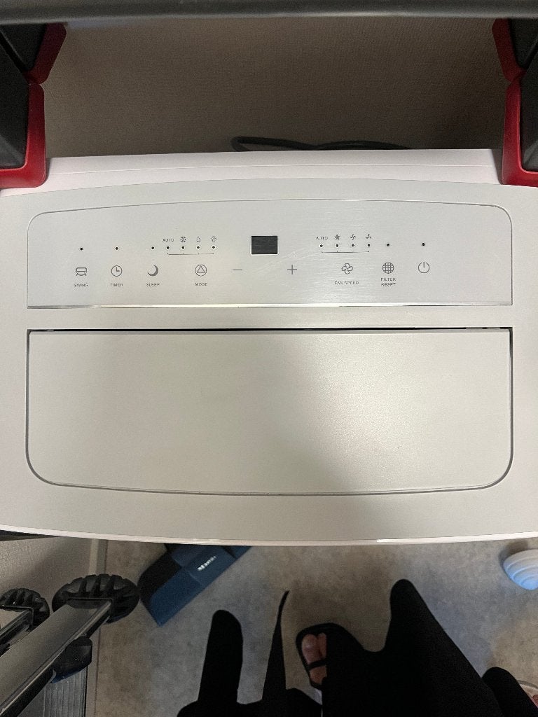 Mobiele airco 3,4 kW Apen Xtra, Elektronische apparatuur, Airco's, Zo goed als nieuw, Mobiele airco, Minder dan 60 m³, 3 snelheden of meer