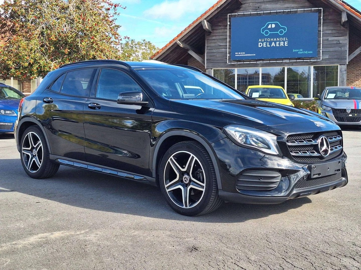 Mercedes-Benz GLA 180 AMG-pakket sfeerverlichting camera Alc, Auto's, 90 kW, 122 pk, Gebruikt, 4 cilinders