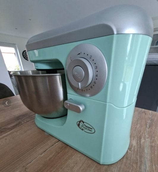 Robot pâtissier Bestron menthe style vintage, Electroménager, Enlèvement ou Envoi, Neuf