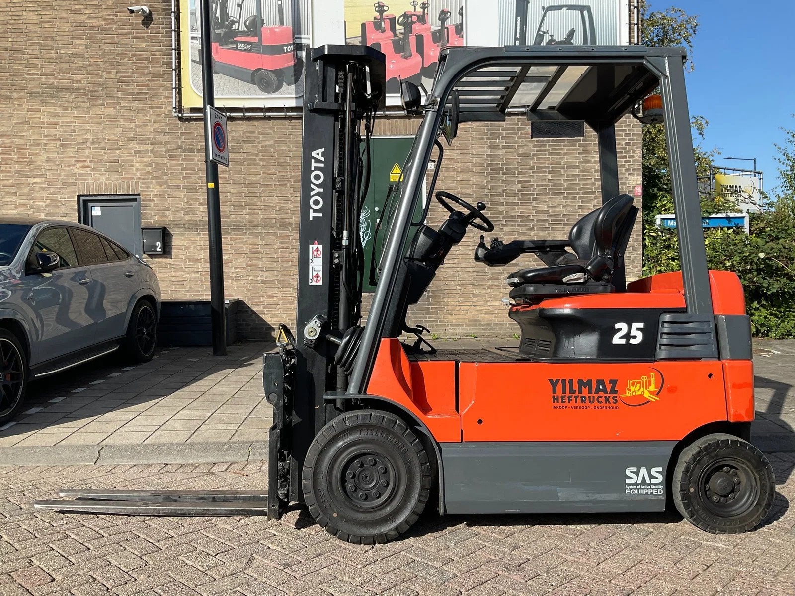 Toyota 7FBMF25 2500KG 5.00METER HEFTRUCK, Électrique, Marconistraat 2
3133KL  Vlaardingen, NL, Yilmaz Heftrucks, Chariot élévateur