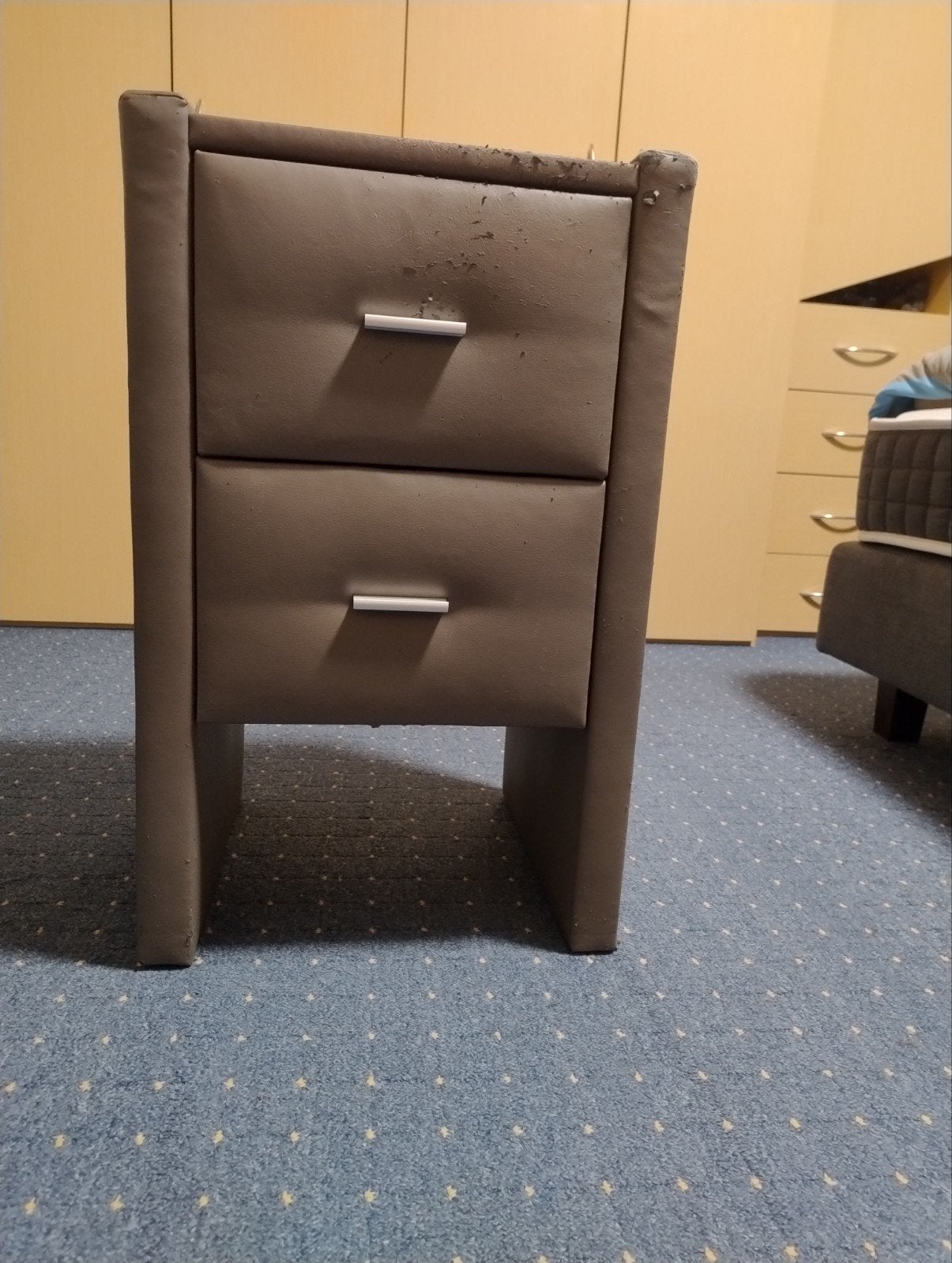 Nachtkastjes met 2 schuiven, Huis en Inrichting, Ophalen, Gebruikt