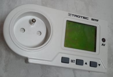 stroomverbruikmeter Trotec BX11F, Doe-het-zelf en Bouw, Elektriciteit en Kabels, Ophalen, Nieuw