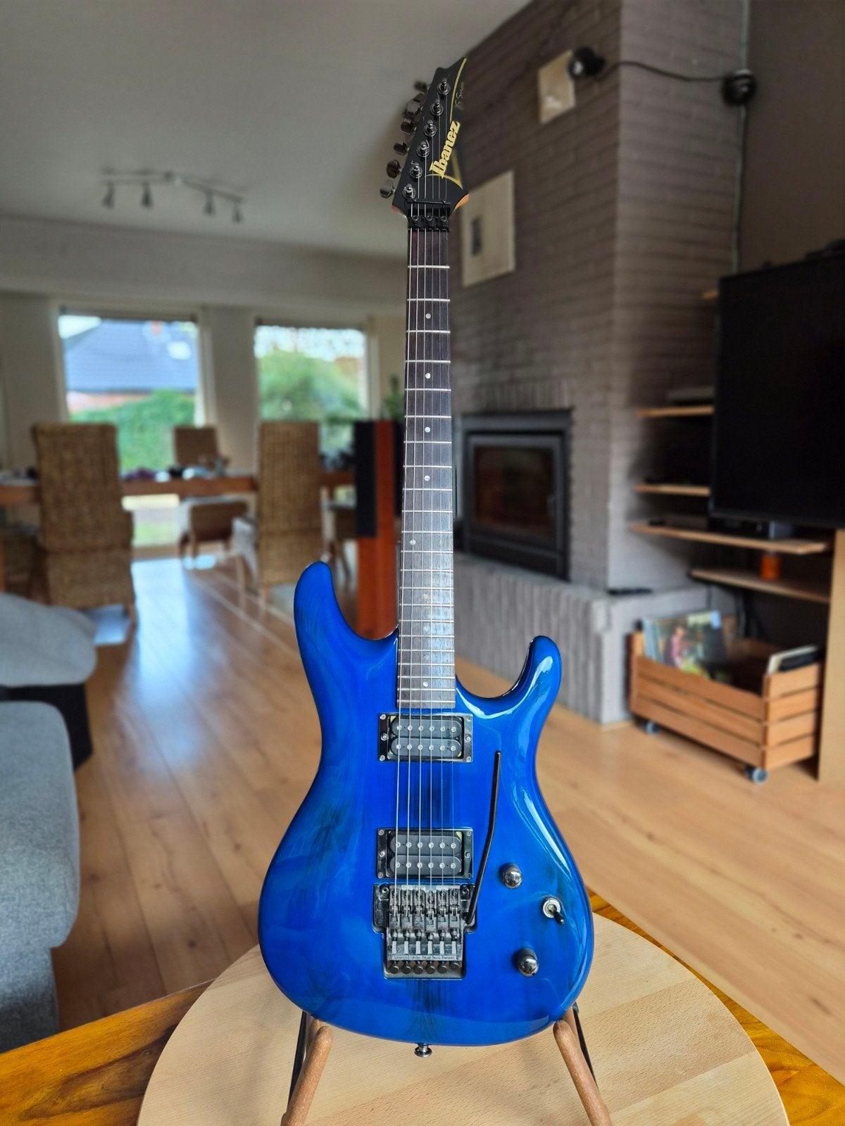 Ibanez JS1000 BTB (2001) - Geplekt, Musique & Instruments, Instruments à corde | Guitares | Électriques, Enlèvement ou Envoi, Utilisé