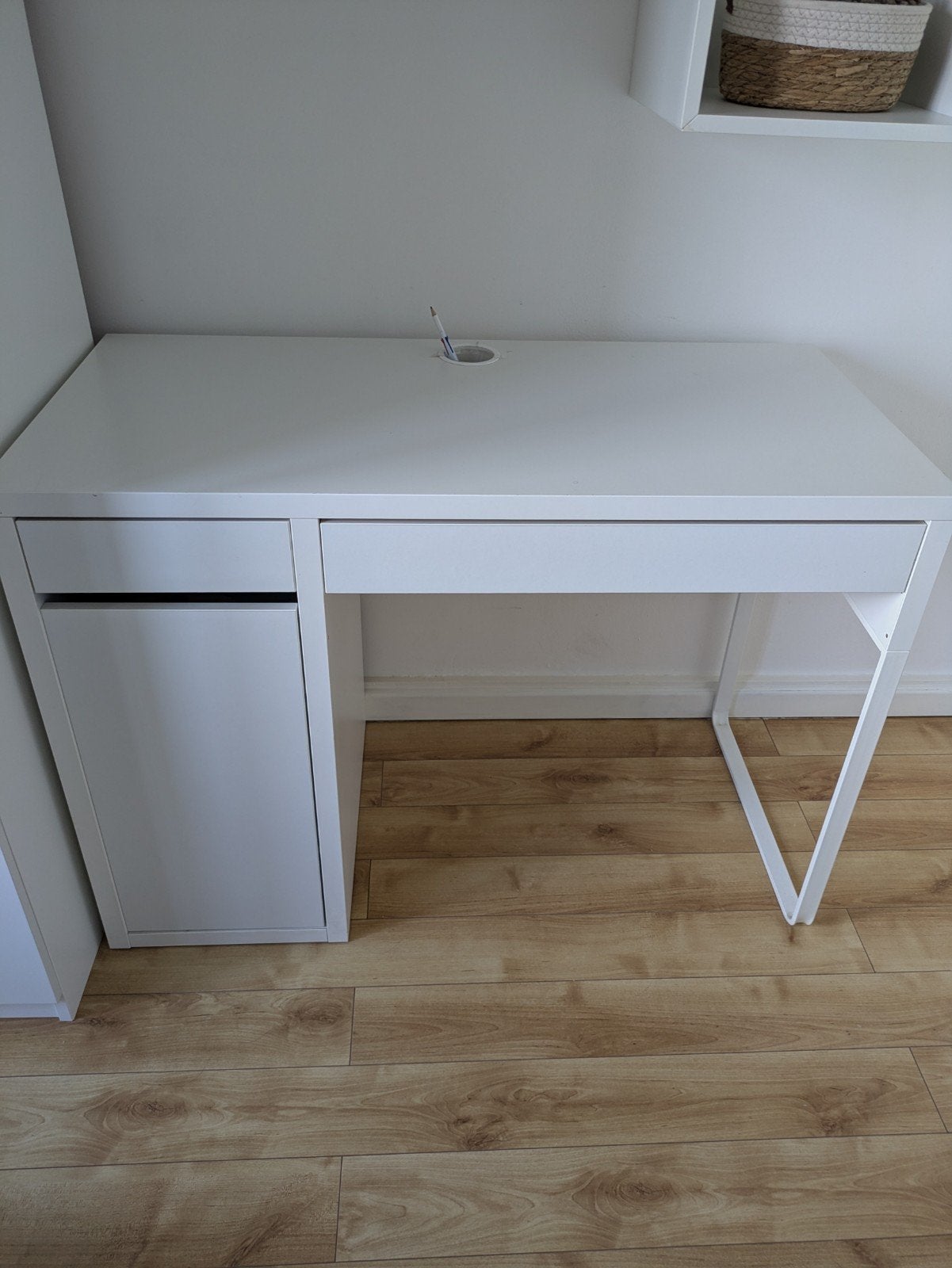 bureau, Maison & Meubles, 105 cm, Enlèvement ou Envoi, Utilisé, IKEA