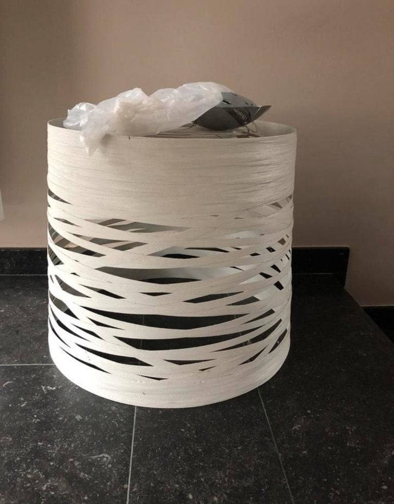Foscarini Tress Grande hanglamp, Huis en Inrichting, Lampen | Hanglampen, Zo goed als nieuw, Kunststof, Metaal, Overige materialen