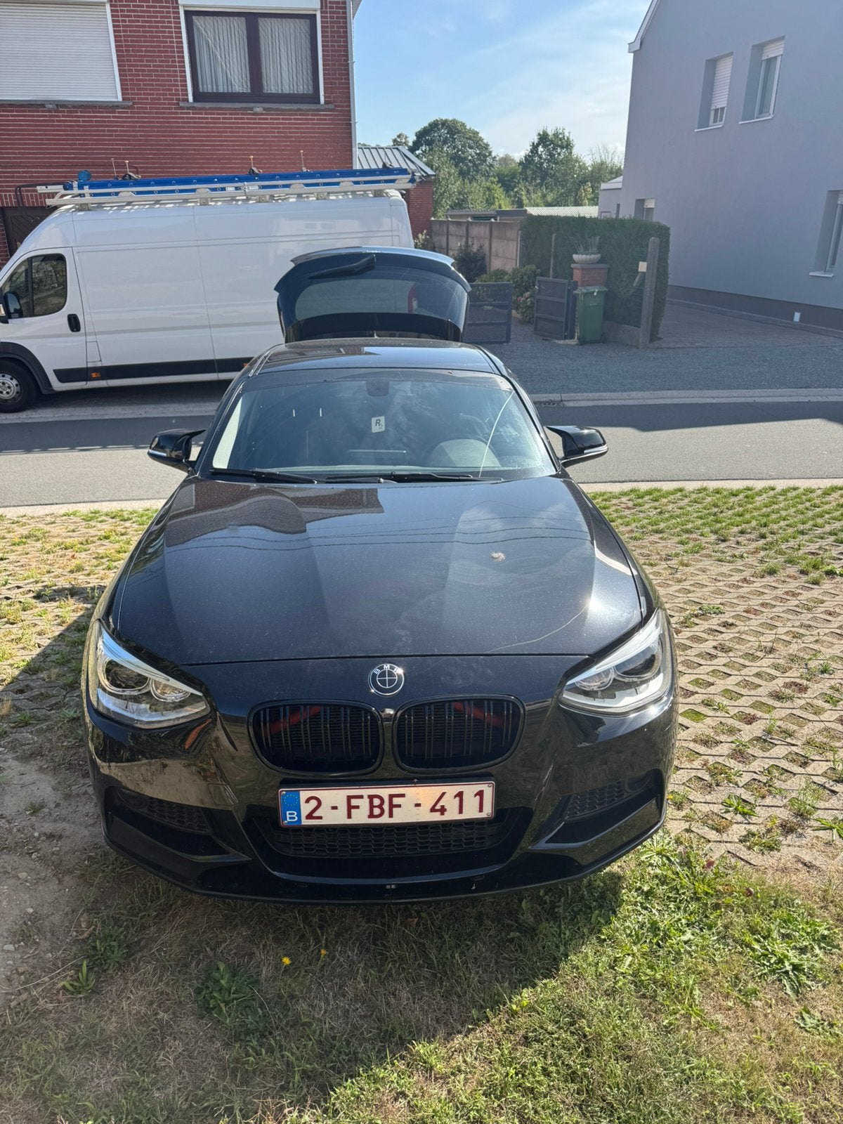 BMW 118i tekoop, Auto's, BMW, 4 cilinders, 1600 cc, Zwart, 5 deurs