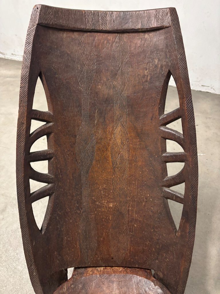 Chaise, Comme neuf, Brun, Enlèvement, Bois
