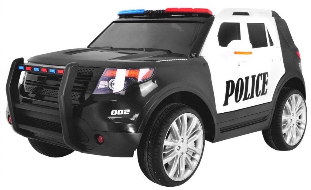 Voiture électrique enfant Jeep de police 12V 7Ah • LUXE, Enlèvement, Neuf
