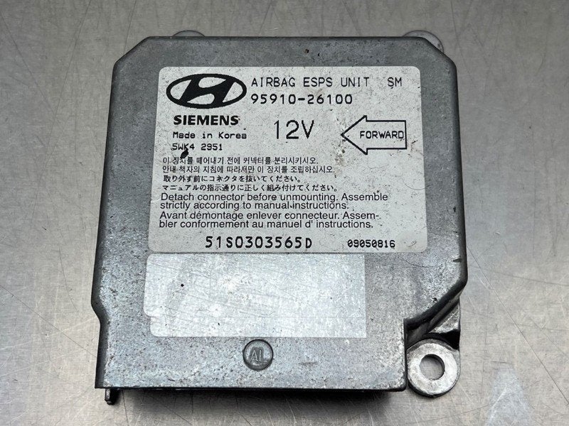 BOITIER AIRBAG Hyundai Santa Fe I (|9591026100|), Utilisé, Hyundai