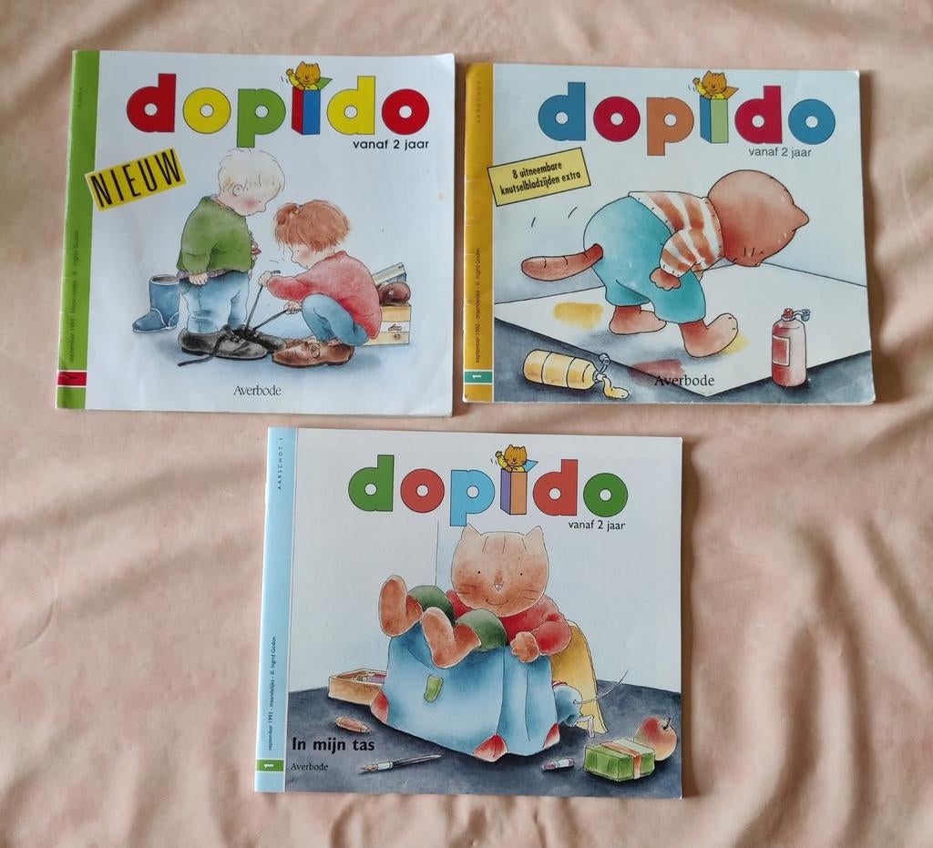 3 Dopido boekjes voor 1€ niet gebruikt., Livres, Enlèvement, Neuf