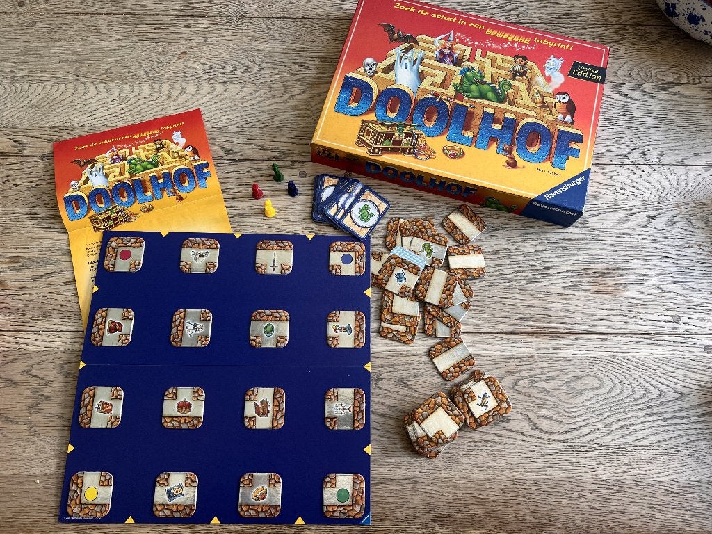 Doolhof, Hobby en Vrije tijd, Drie of vier spelers, Ophalen, Zo goed als nieuw, Ravensburger