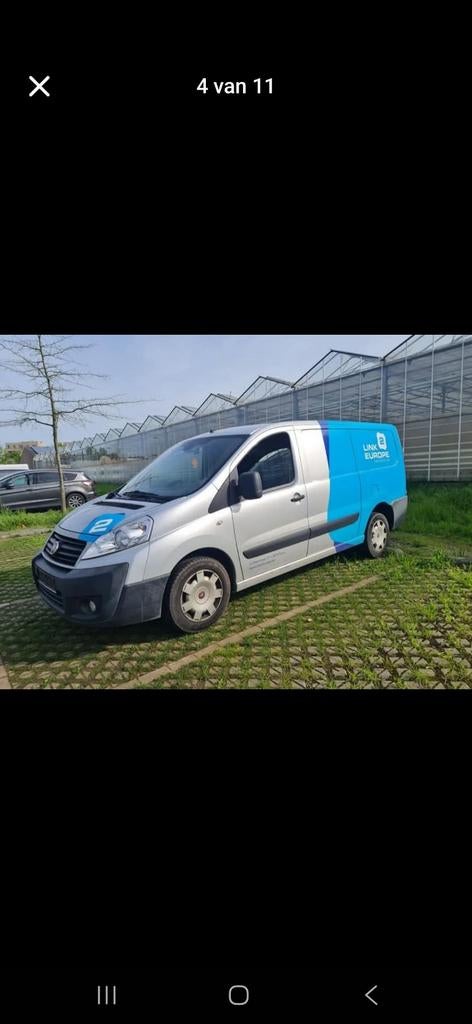 Fiat Scudo 2.0 128 PK MultiJet SX AIRCO,3 PERSOONS., Autos, Euro 5, Achat, Boîte manuelle, Diesel