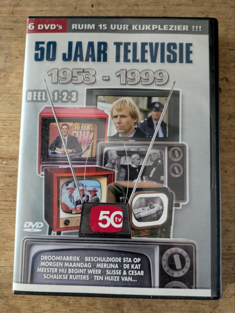 6 dvd box 50 jaar televisie, Enlèvement ou Envoi