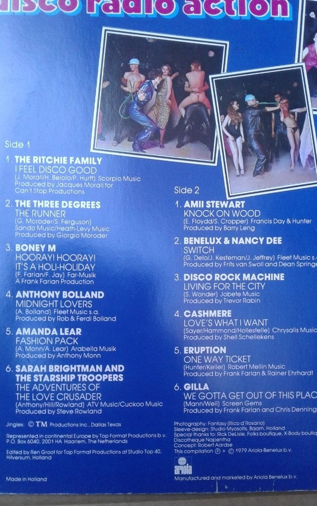 Rick De Lisle Presents Disco Radio Action, Ophalen of Verzenden, Pop, LP